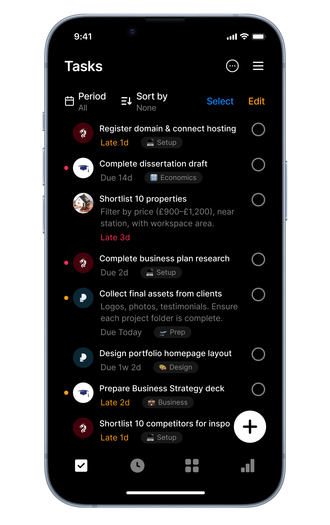 Your Life Productivity App